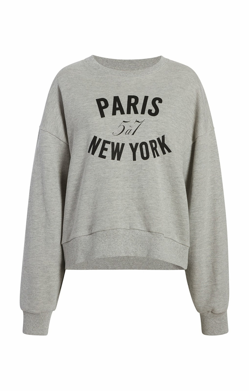 Women Paris New York Brandy Pullover Heather Grey/Black