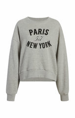 Women Paris New York Brandy Pullover Heather Grey/Black