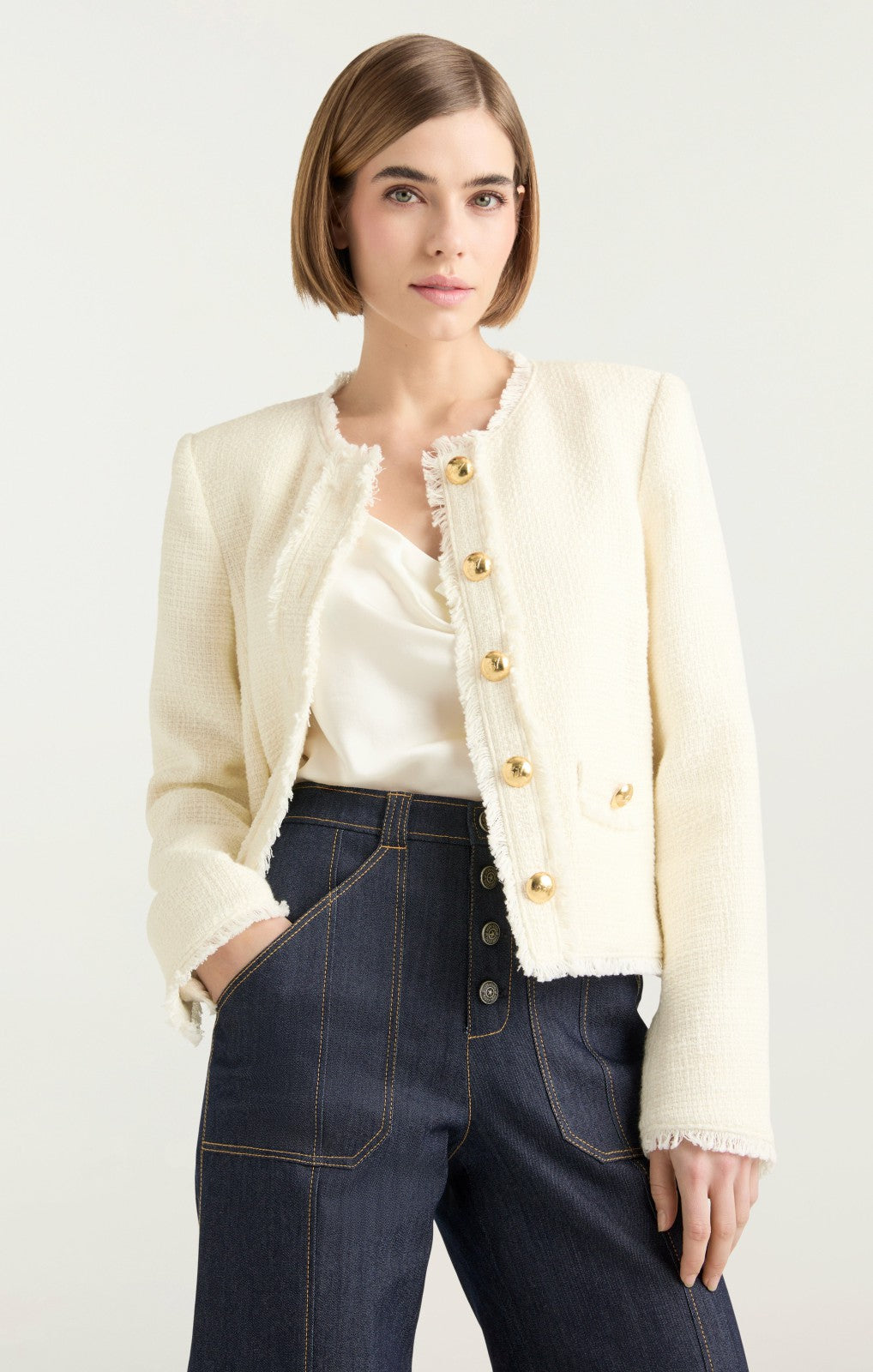 Women Christie Jacket Gardenia