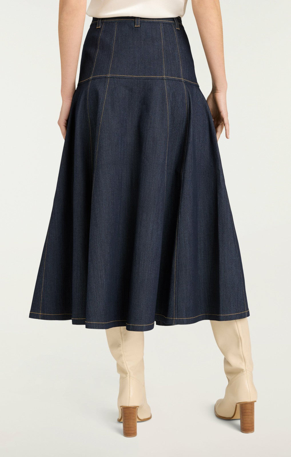 Women Veena Skirt Indigo