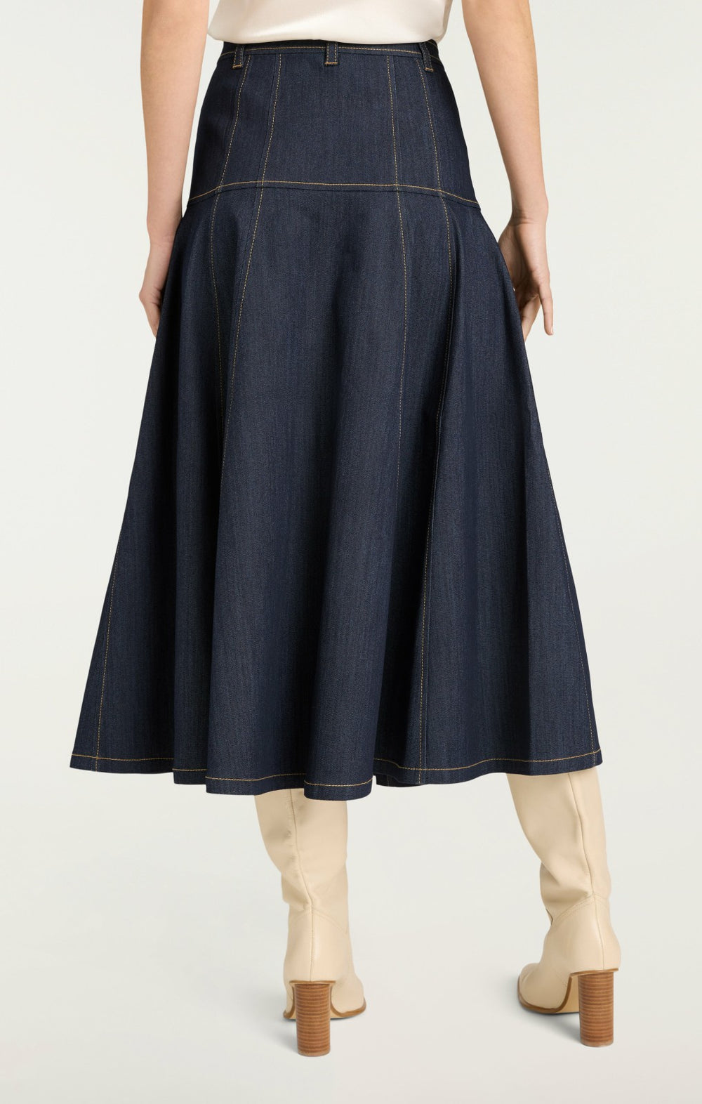 Women Veena Skirt Indigo