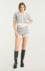 Women Adalee Shorts Black/White