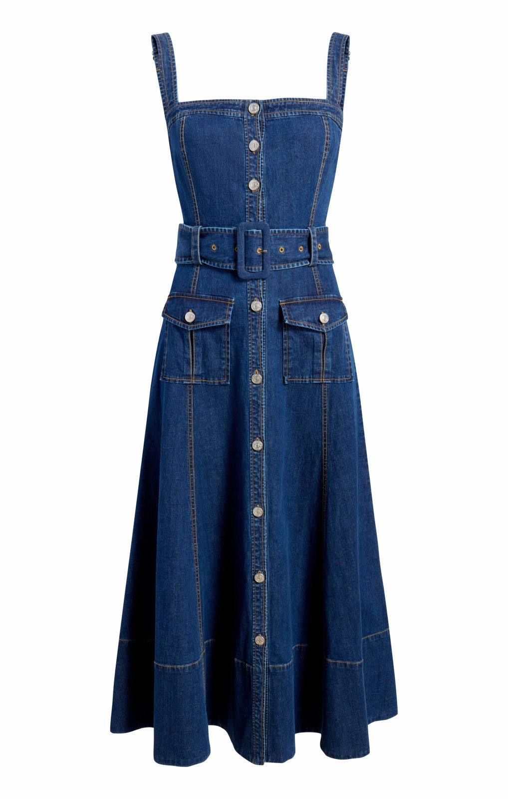 Women Vega Dress Medium Wash