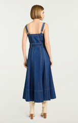 Women Vega Dress Medium Wash