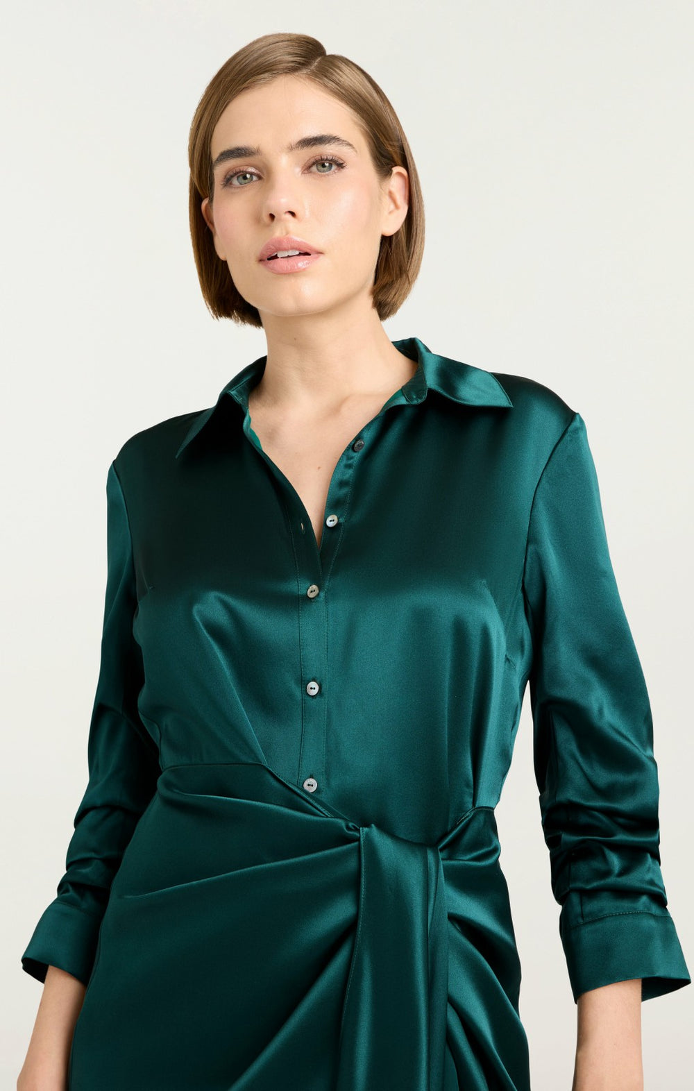 Women Mini Jacey Dress Green Onyx