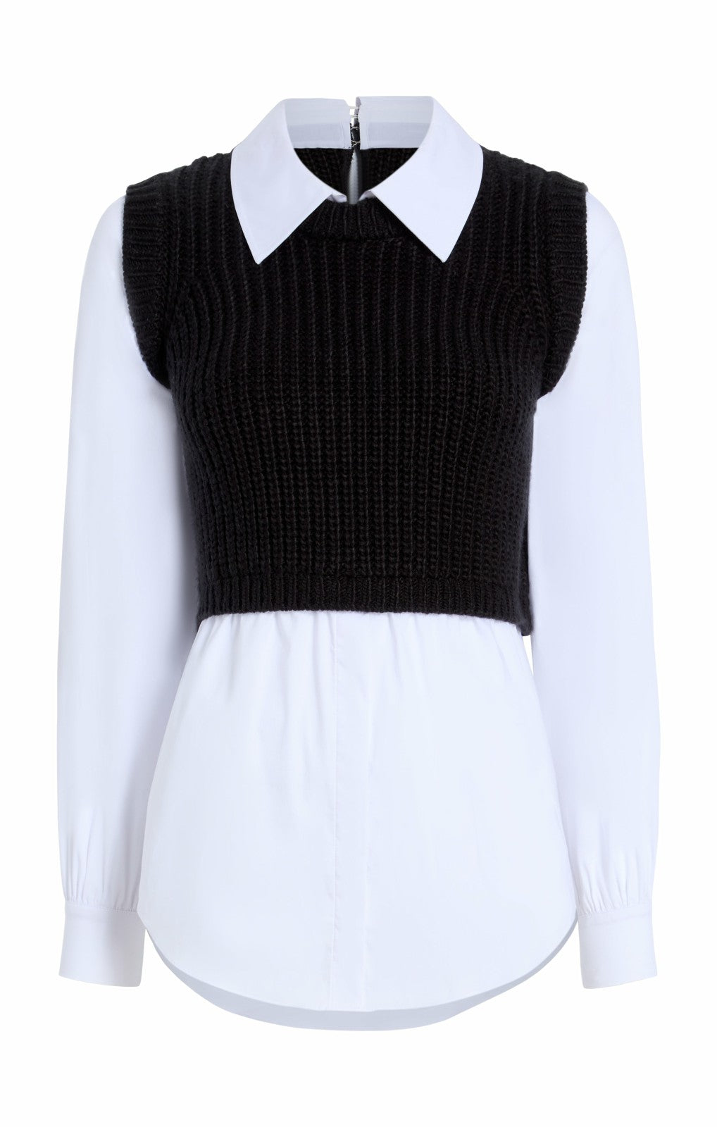 Women Mara Shaker Pullover Black
