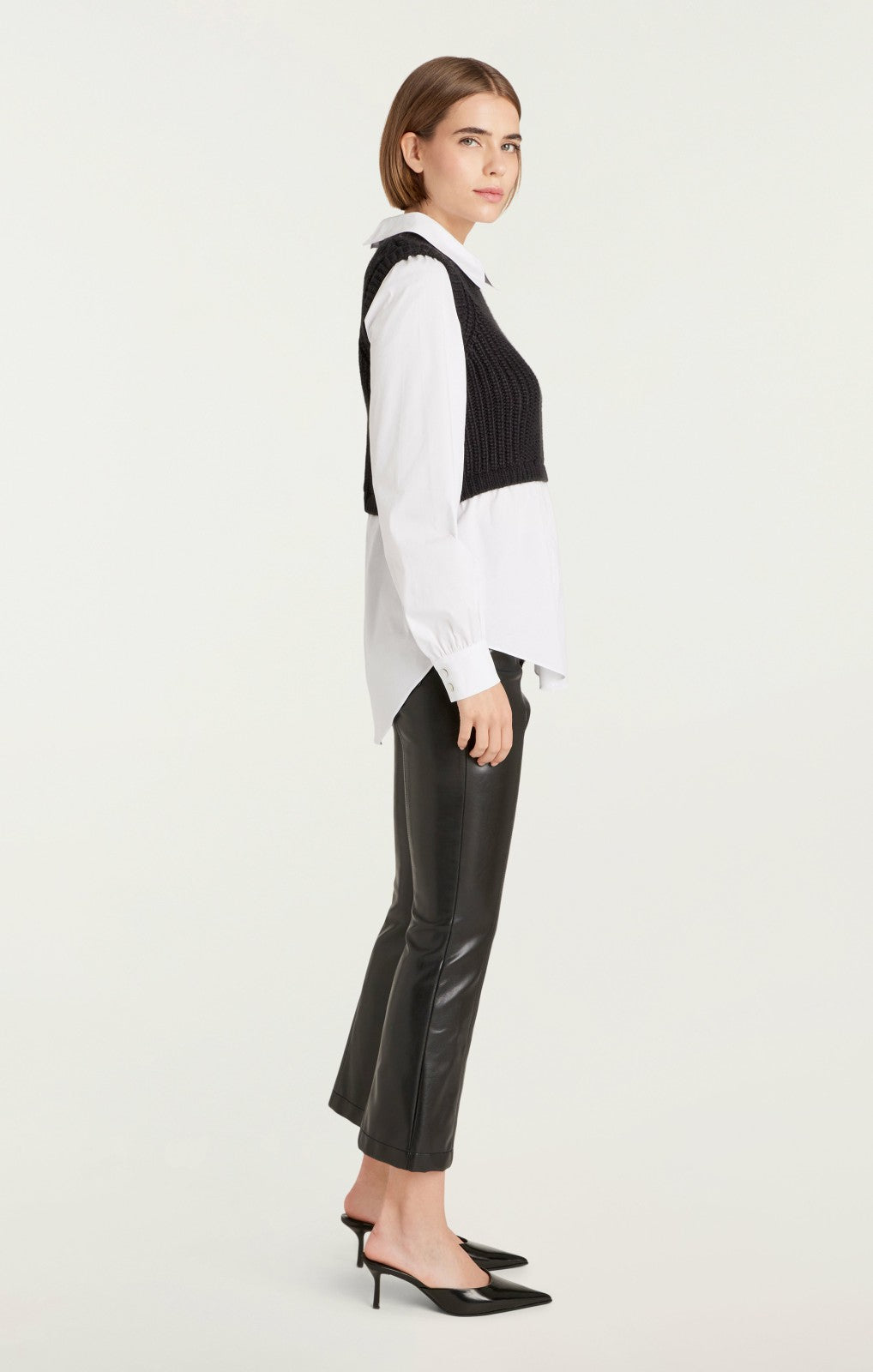 Women Mara Shaker Pullover Black