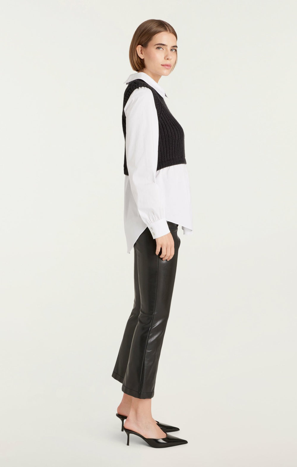 Women Mara Shaker Pullover Black