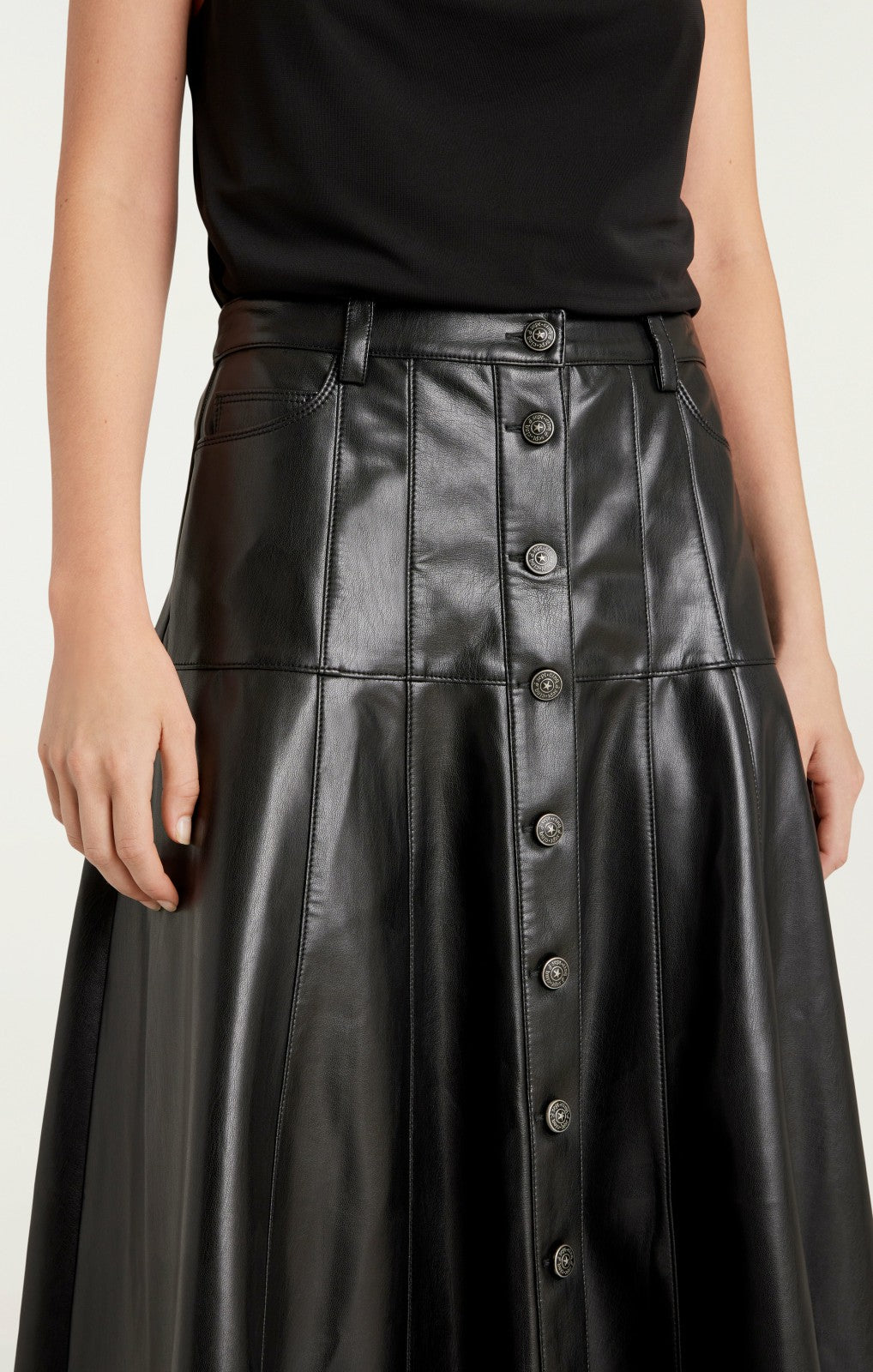 Women Veena Skirt Black
