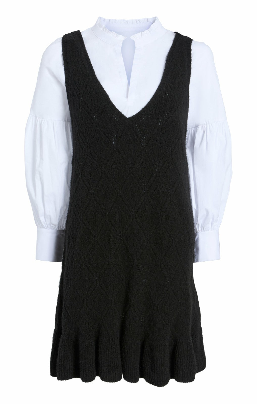 Women Greysen Dress Black/White