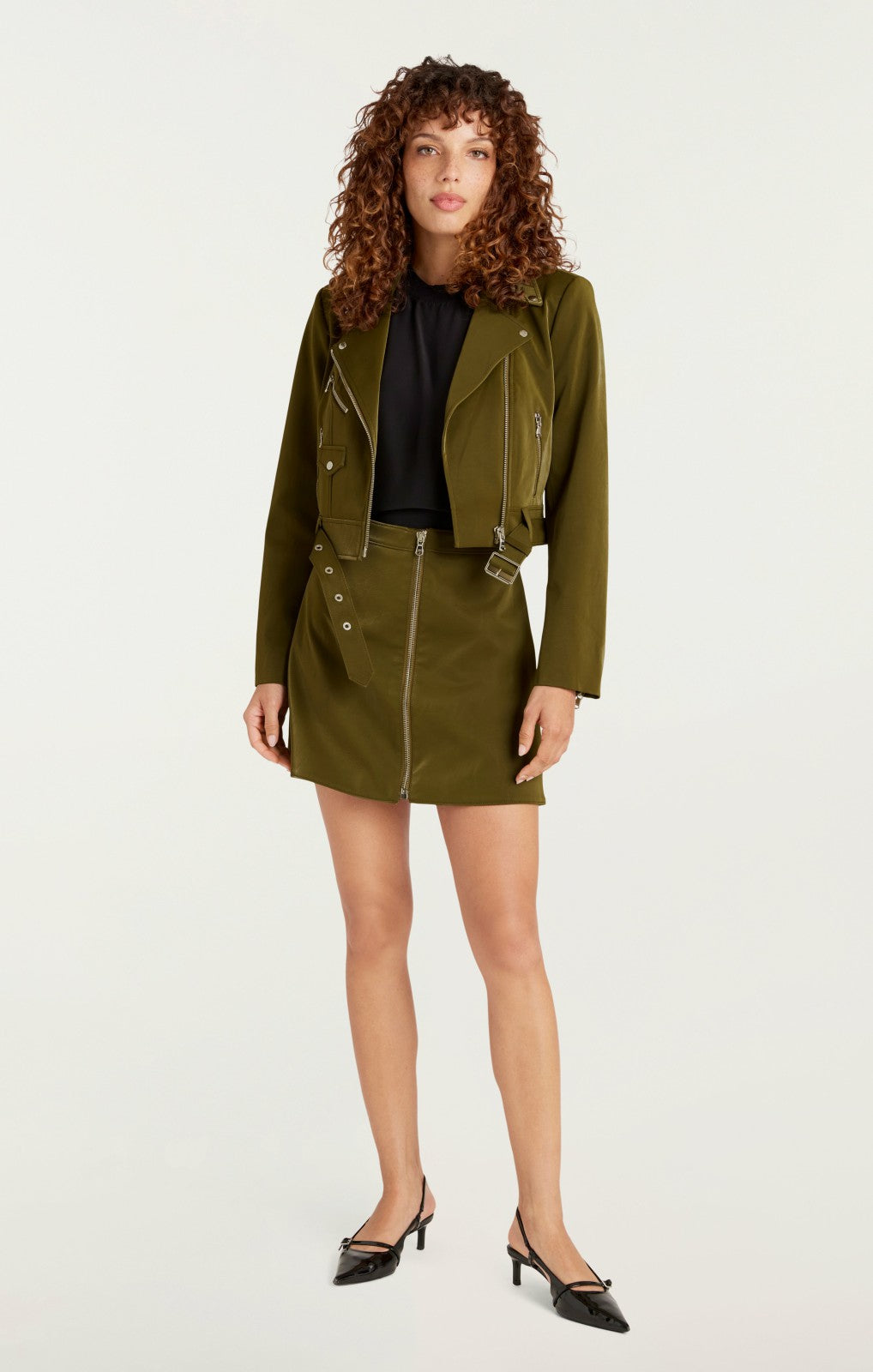 Women Palo Skirt Dark Olive