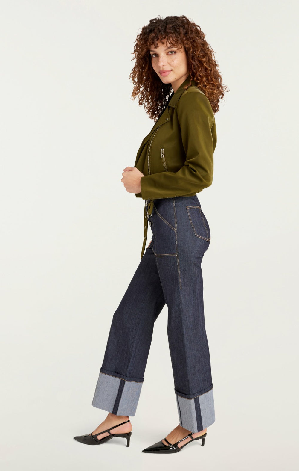 Women Zoe Jacket Dark Olive