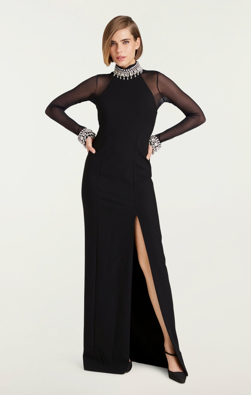 Women Loretta Gown Black/Silver
