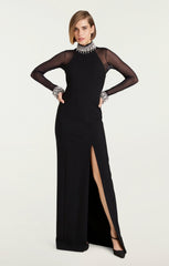 Women Loretta Gown Black/Silver