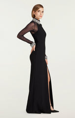 Women Loretta Gown Black/Silver