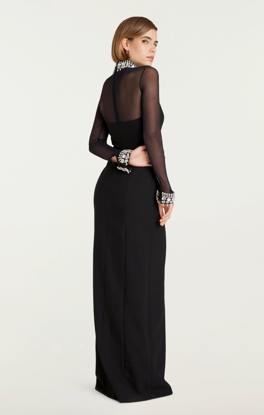 Women Loretta Gown Black/Silver