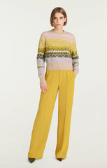 Women Ester Pant Golden Palm