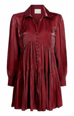 Women Lilly Dress Rhubarb