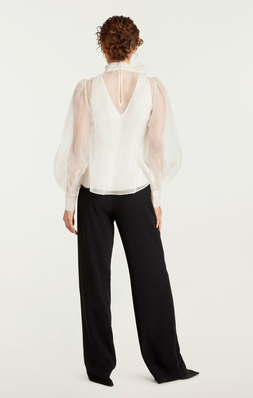 Women Reo Top Ivory