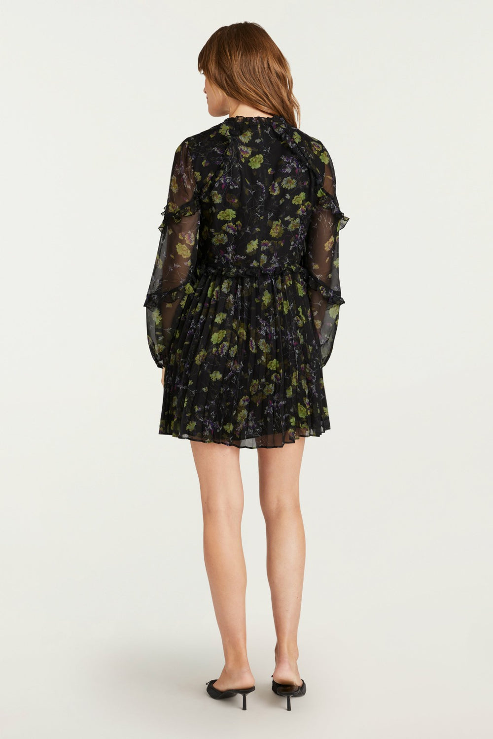 Women Robin Dress Black Multi