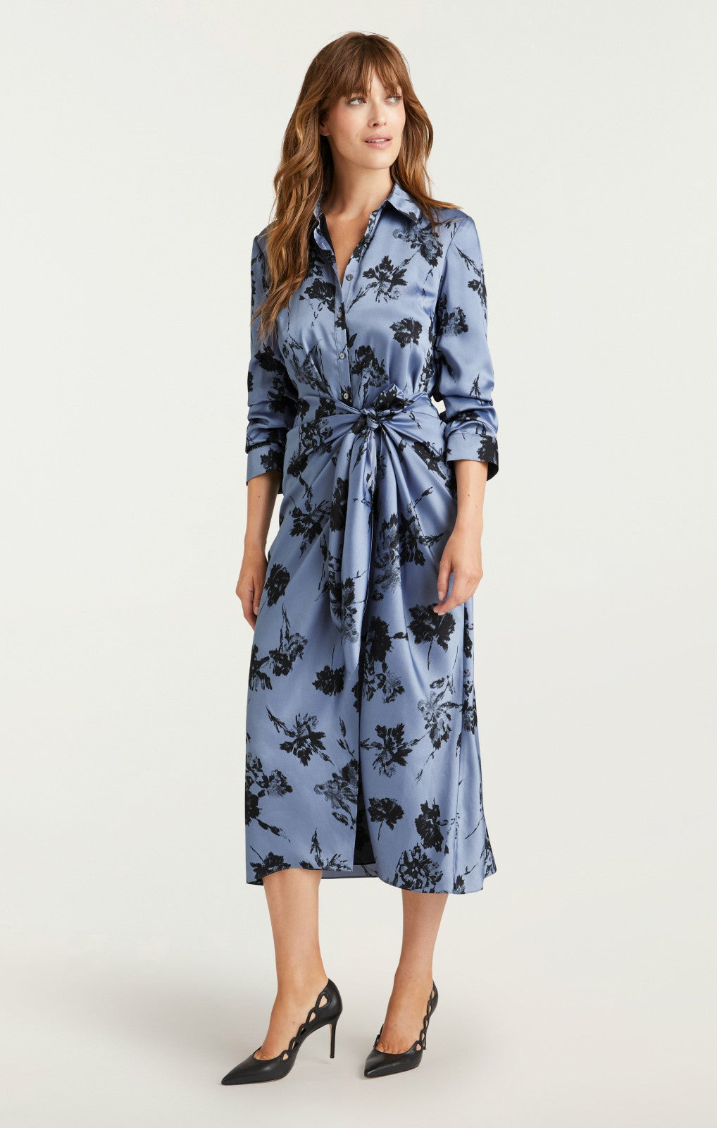 Women Cool Carnation Jacey Dress Rustic Blue Multi