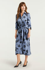 Women Cool Carnation Jacey Dress Rustic Blue Multi