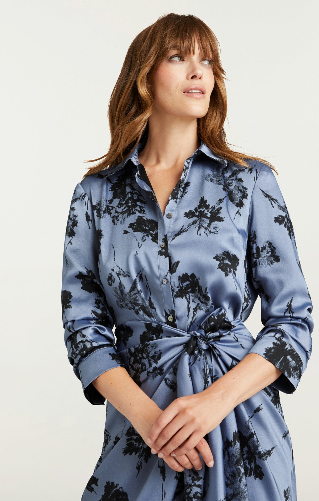 Women Cool Carnation Jacey Dress Rustic Blue Multi