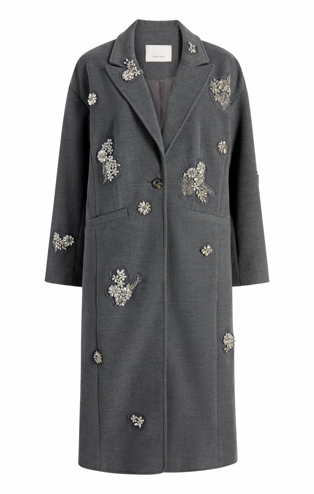 Women Crystal Ivy Gravis Coat Heather Grey