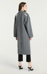 Women Crystal Ivy Gravis Coat Heather Grey