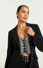 Women Cynthia Blazer Black