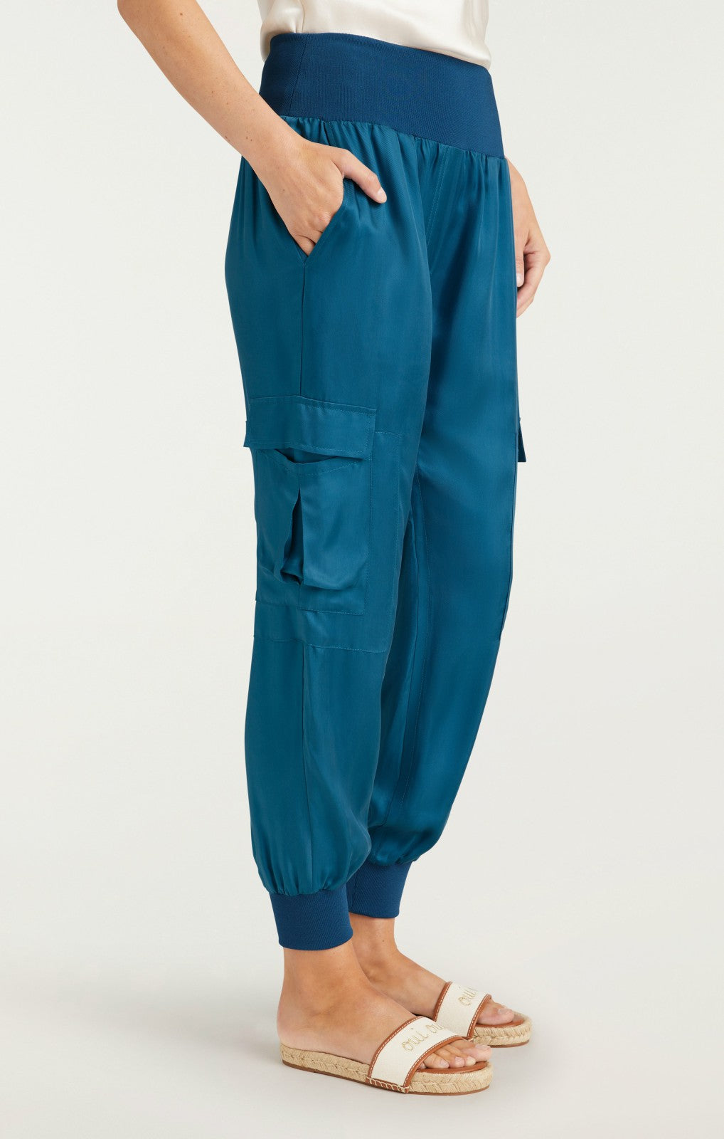 Women Giles Pant Blue Sapphire