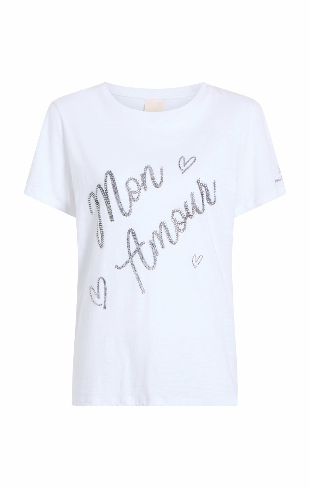 Women Heatset Mon Amour Tee White/Black