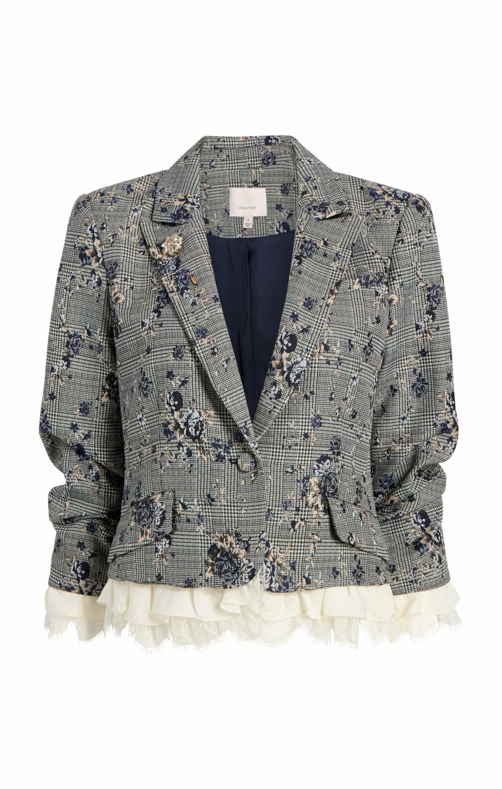Women Hilla Blazer Blue Multi