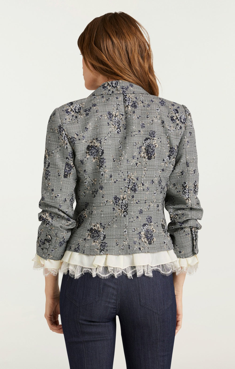 Women Hilla Blazer Blue Multi
