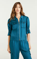 Women Holly Jacket Blue Sapphire