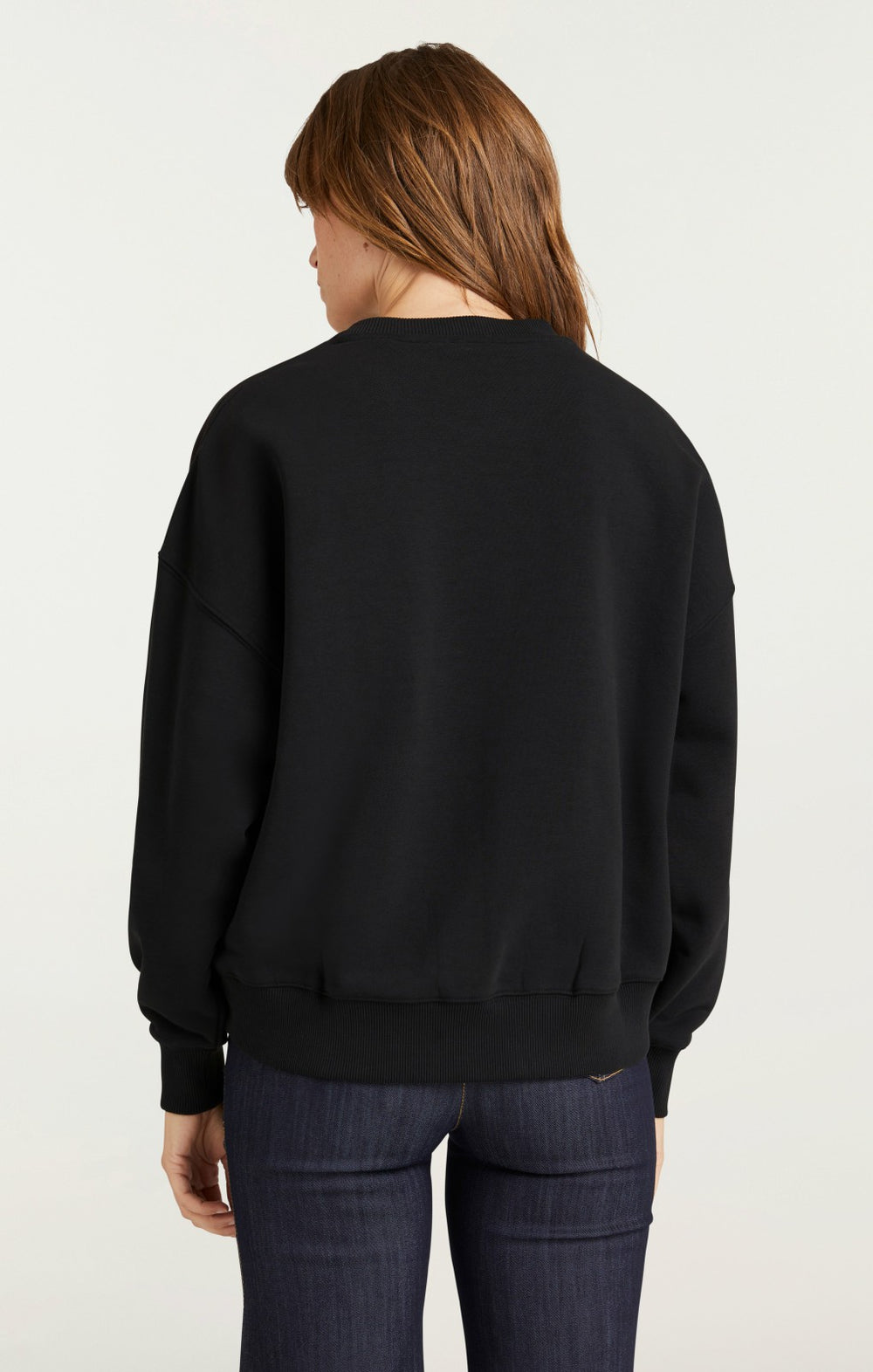Women Je T'aime Chain Brandy Pullover Black