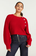 Women Keren Pullover Red Currant
