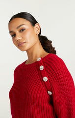 Women Keren Pullover Red Currant