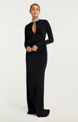 Women Kimbra Gown Black
