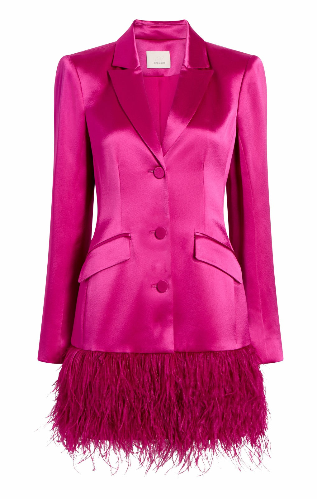 Women Long Sleeve Feather Joel Dress Plum Radish
