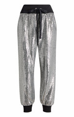 Women Sequin Giles Pant Silver