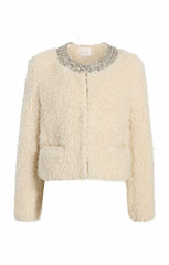 Women Shearling Christie Jacket Ivory