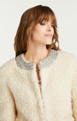 Women Shearling Christie Jacket Ivory