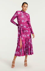 Women Warm Carnation Johnson Dress Plum Radish Multi