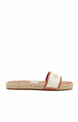 Women Josephine Canvas Espadrille Slide Natural/Cognac