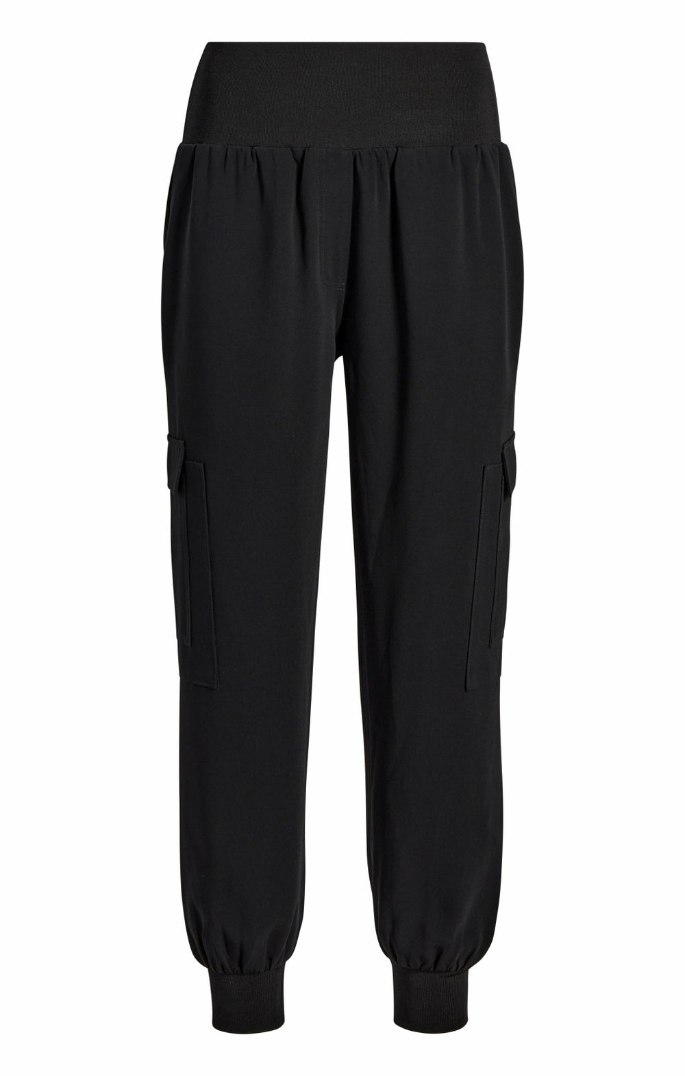 Women Crepe Giles Pant Black