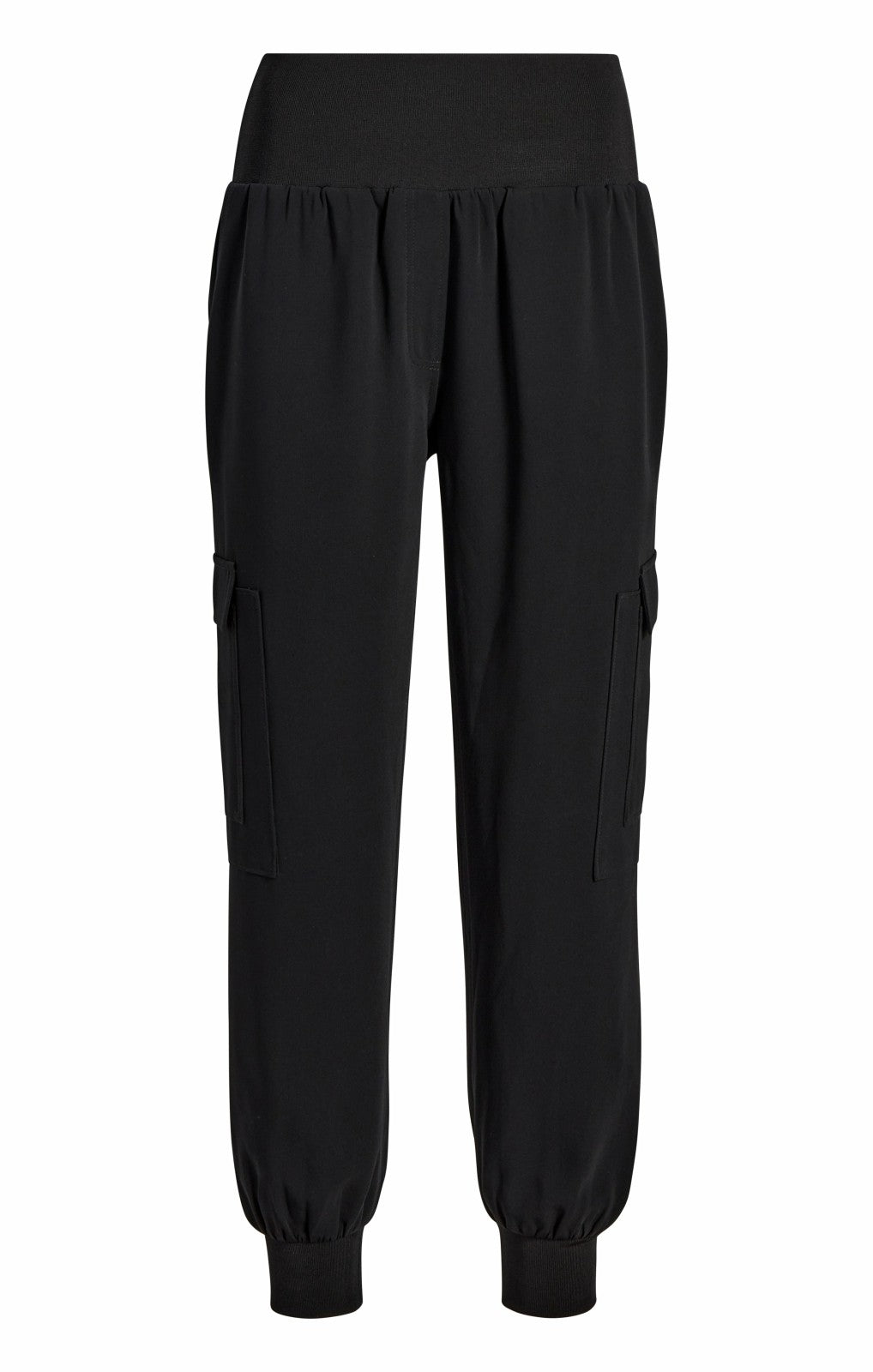 Women Crepe Giles Pant Black