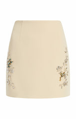 Women Diamond Vines Doris Skirt Khaki/Silver