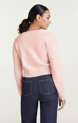 Women Merci Cropped Pullover Oleander
