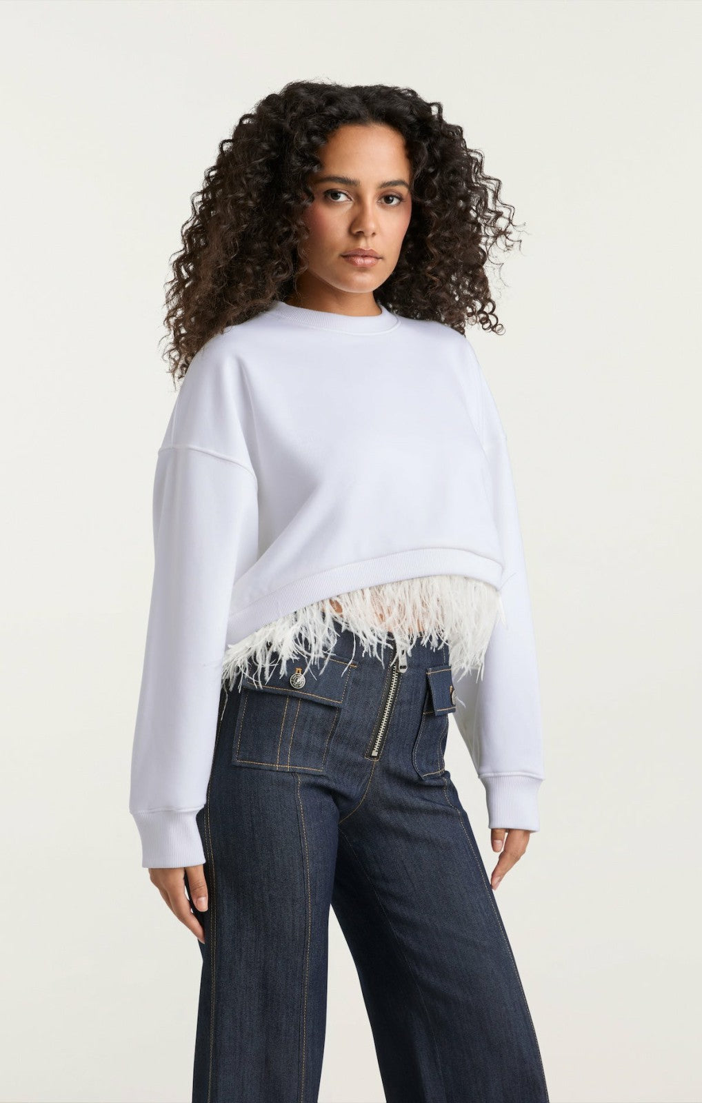 Women Albertine Sweatshirt White